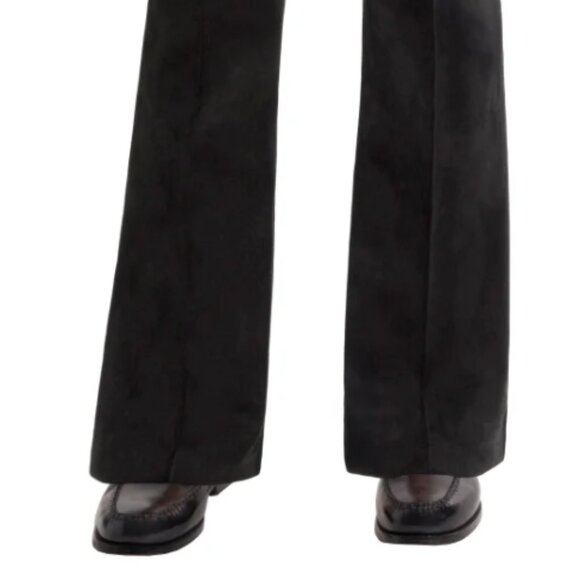 NWT Matty M Womens Bootcut Faux Suede Pull On Pants Multicolor L-2XL $60 11HL285 - Picture 5 of 9
